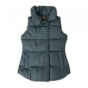 Athleta Downtown Vest Puffer Feather Down-Filled Women’s Size XS Blue